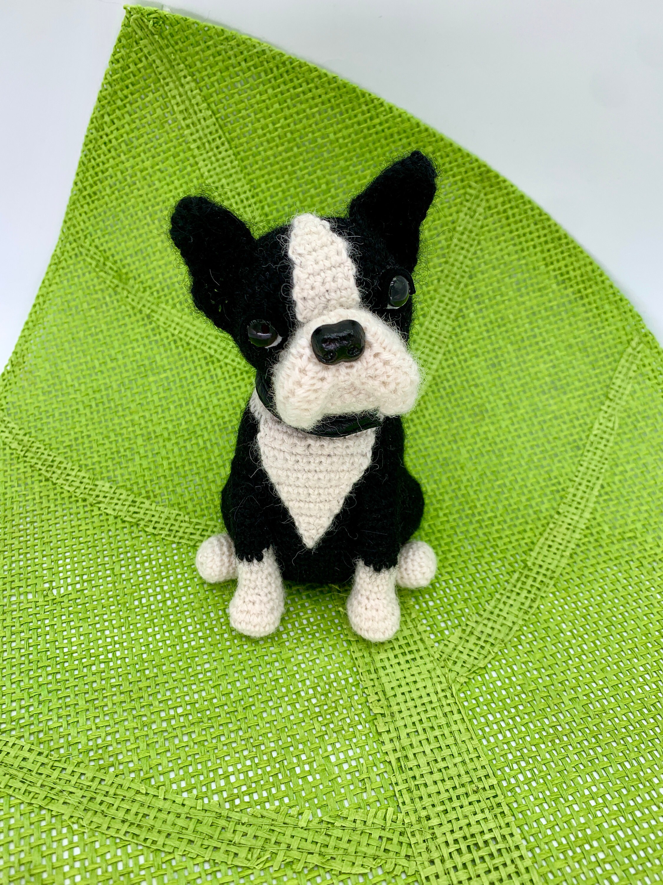 Boston Terrier Crochet Pattern Crochet Dog Amigurumi Pattern - Etsy UK