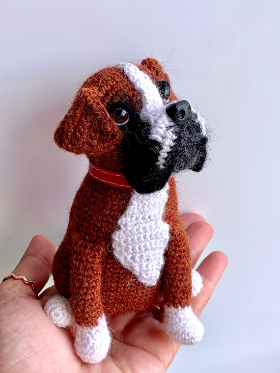 Boxer dog knitting clearance pattern