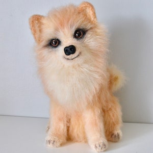 Pomeranian Dog Crochet Pattern, German Spitz Dog Amigurumi Pattern, Crochet Dog Pattern, Realistic Looking Dog