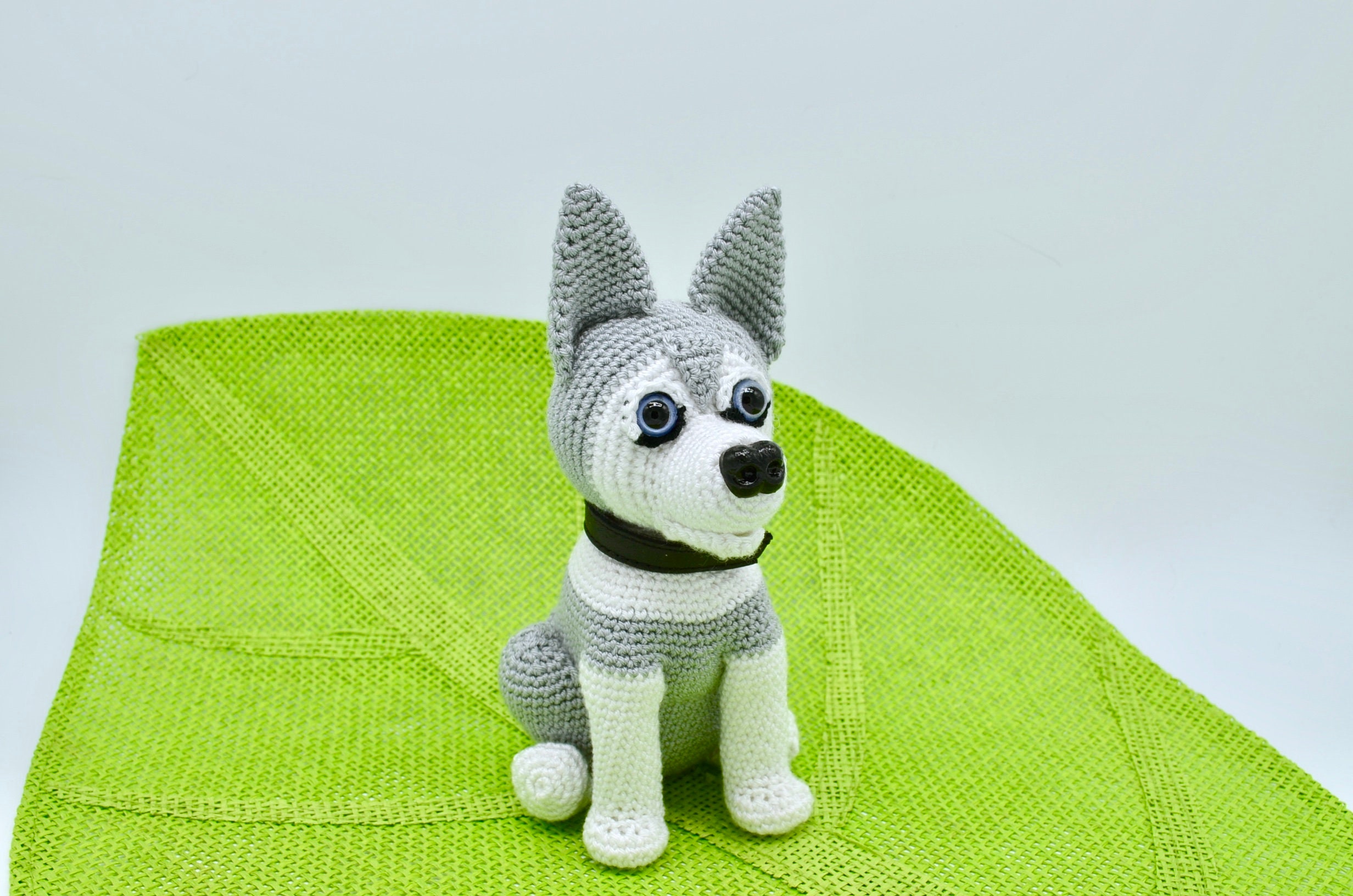 Husky Crochet Pattern Crochet Siberian Husky Pattern Crochet Etsy México
