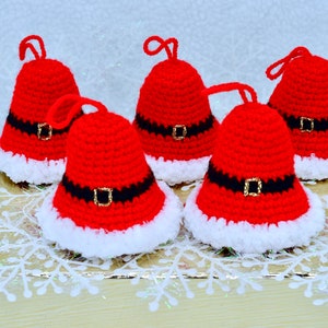 Crochet Bells Crochet Pattern , Amigurumi Christmas Bells, Bells Decor, Christmas Decoration, Jingle Bells.