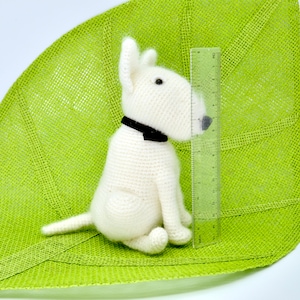 Bull Terrier Crochet Pattern, Crochet Dog Pattern, Amigurumi Bull Terrier Pattern, Crochet English Bull Terrier Dog image 8