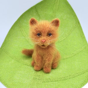 Crochet Cat Pattern, Crochet Ginger Cat Pattern, Crochet Amigurumi Ginger Cat, Realistic Cat image 5