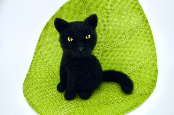 Cat Crochet Pattern, Crochet Black Cat Pattern, Crochet Amigurumi Black Cat