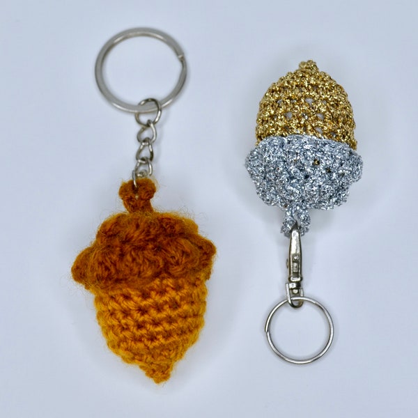 Acorn Keychain Etsy