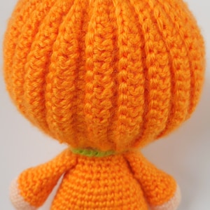 Crochet Pumpkin Pattern, Crochet Pattern Amigurumi Doll, Crochet Pumpkin Pippa image 3