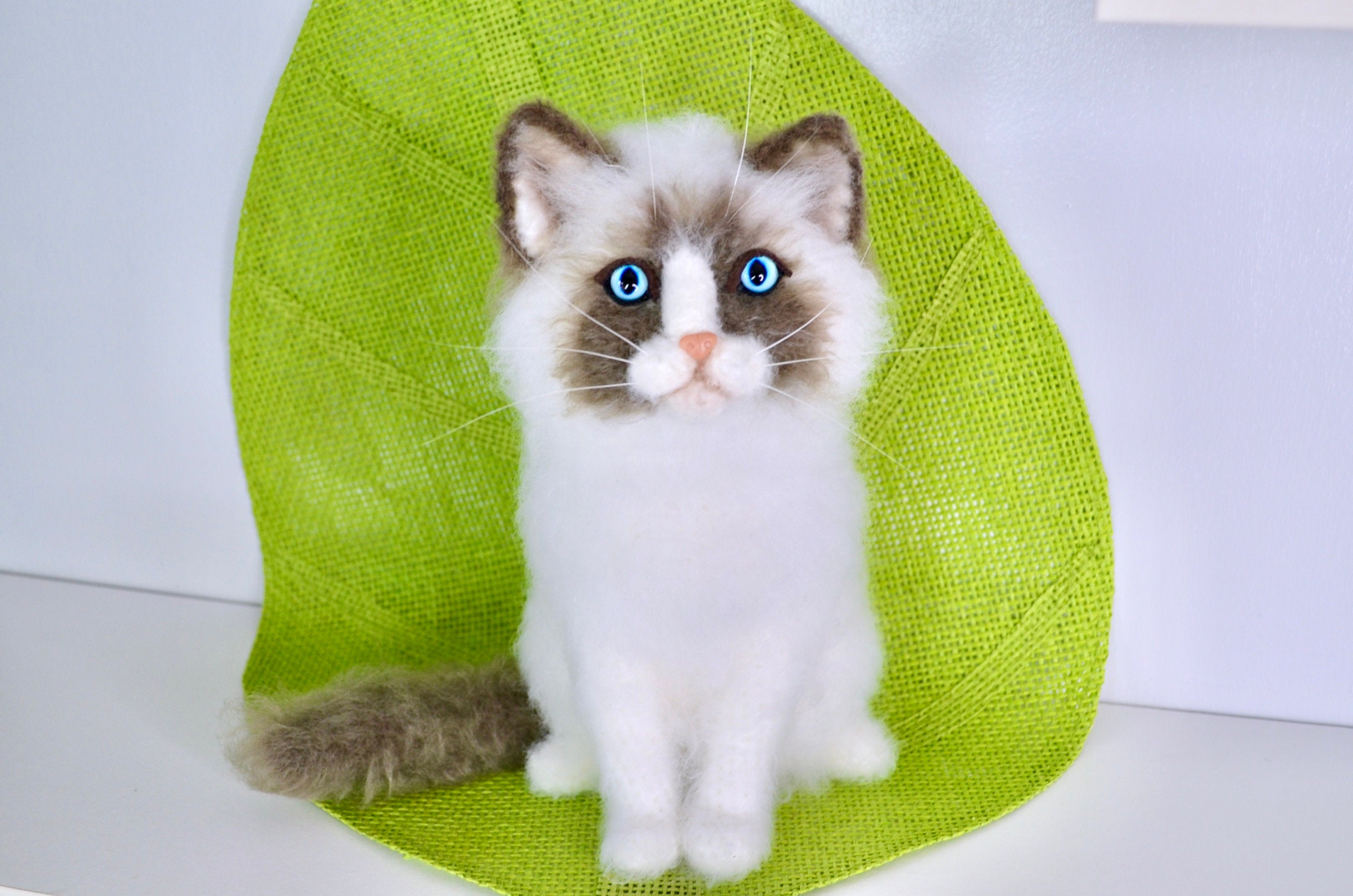 Ragdoll Cat Crochet Pattern, Crochet Amigurumi Cat, Сrochet Fluffy