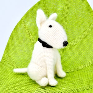 Bull Terrier Crochet Pattern, Crochet Dog Pattern, Amigurumi Bull Terrier Pattern, Crochet English Bull Terrier Dog image 4