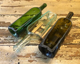 Cut Wine Bottle Etsy Cut Wine Bottle Etsy