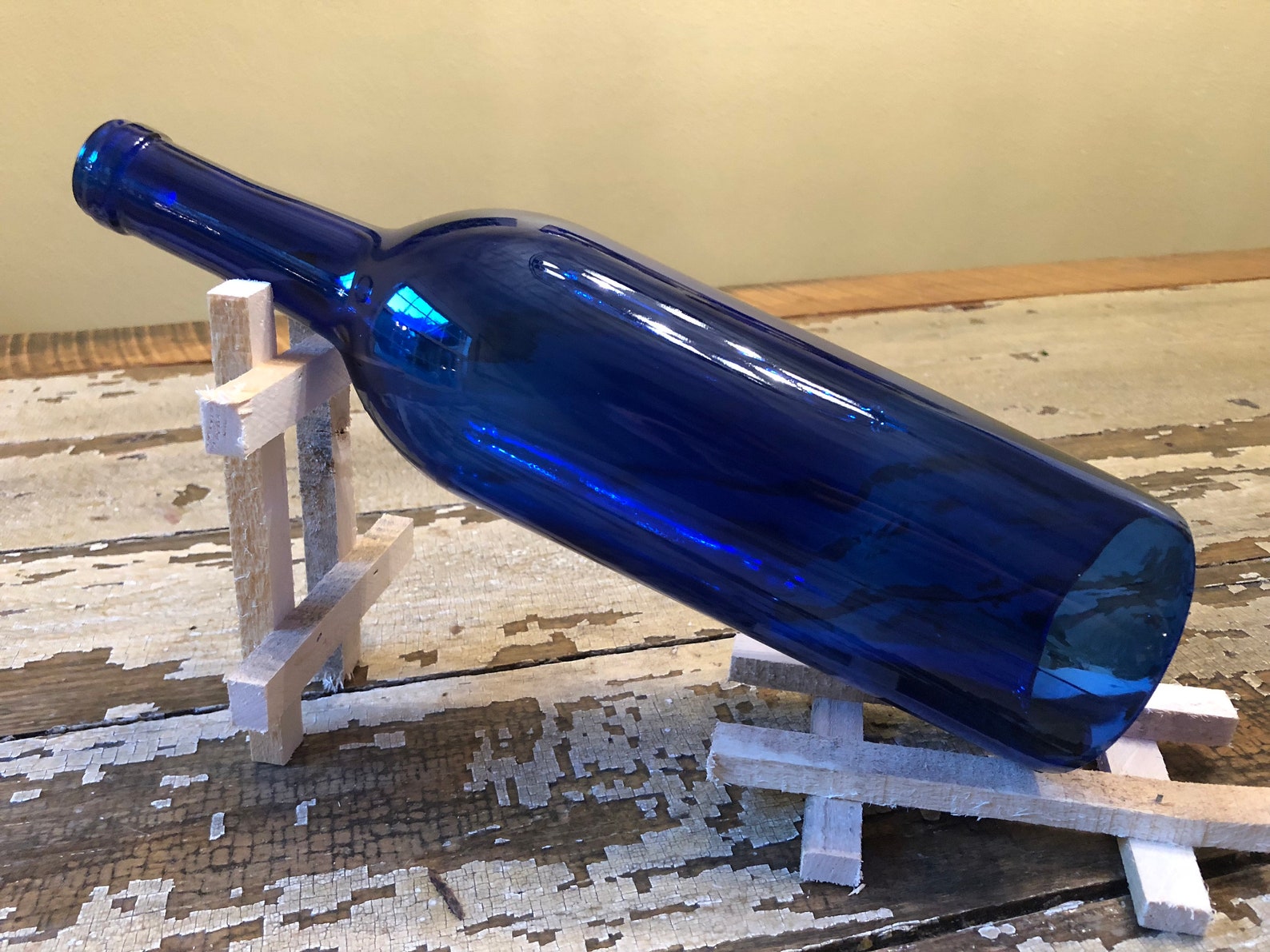 Wine Bottle Bottom Cut Etsy