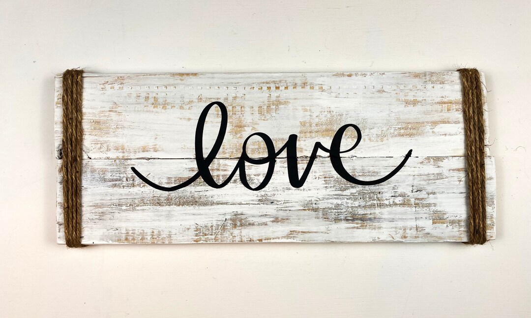 Love Ranch Sign Love Sign, Farmhouse Sign, Inspirational Sign, Farmhouse Decor, Wedding ...