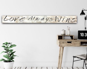 Inspirational Sign, Love Sign, Rustic Wood Sign, Wooden Sign, Living Room Wall Decor, Home Decor, Reclaimed Pallet Wood Sign