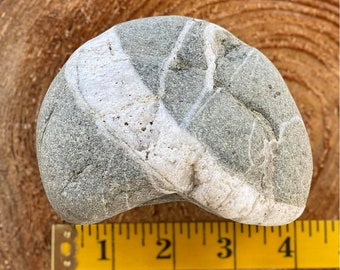 Wishing Rock - Wishing Stone - Lucky Stone - Magical stone - Cornish stone - Cornwall - Natural - Coast - Beach - Seashore - LARGE number 3