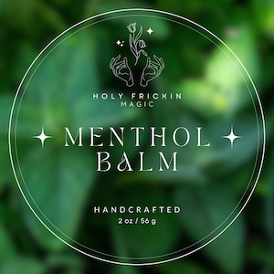 Menthol balm
