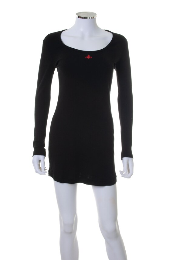 Vivienne Westwood Orb Long Sleeve Mini Dress