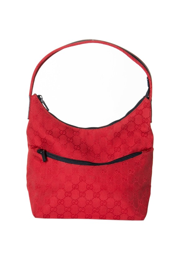 Gucci Red Monogram Bag