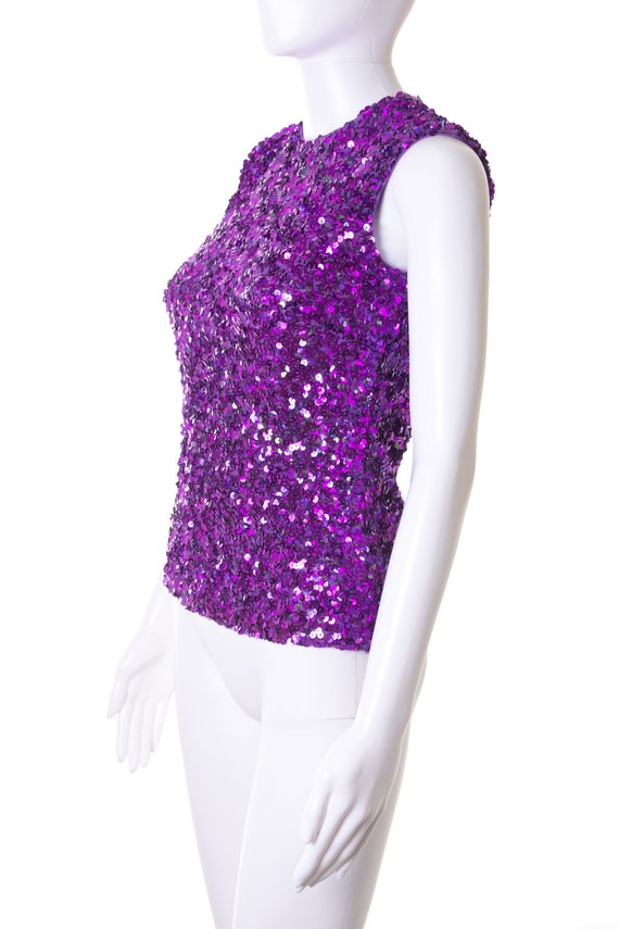 Dolce and Gabbana Sequin Top
