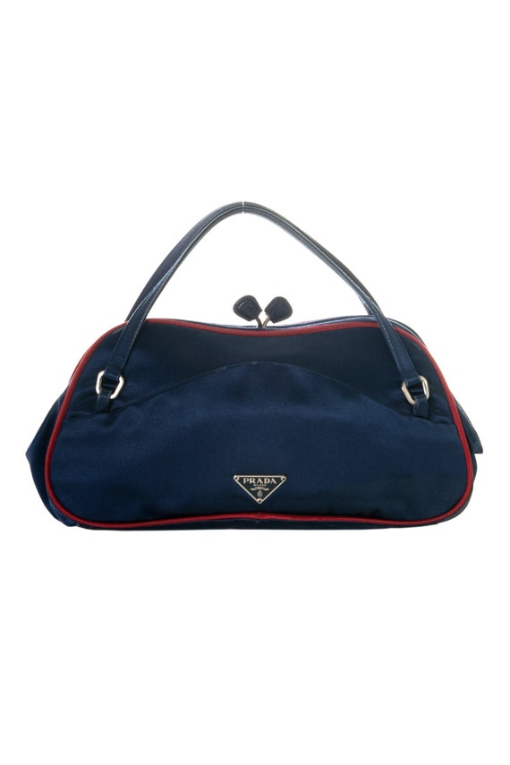 Prada Satin Kisslock Bag