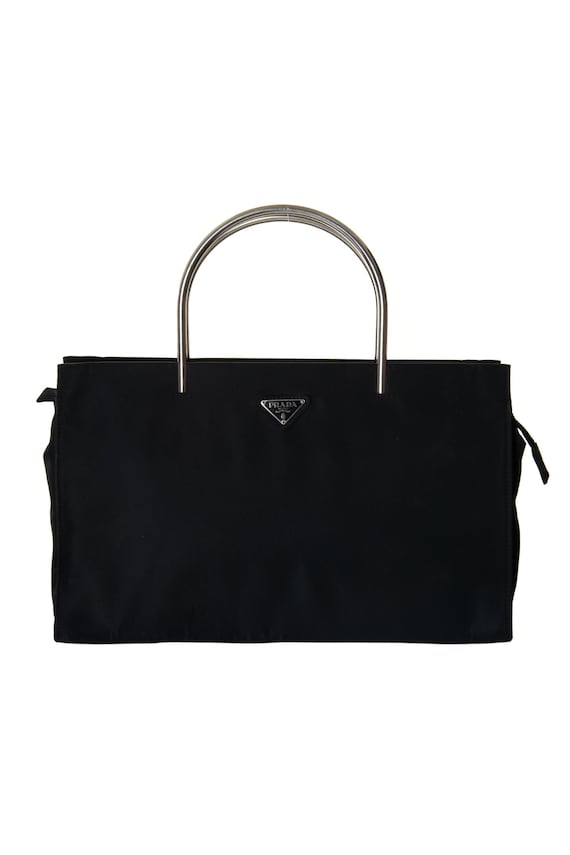Prada Metal Handle Bag