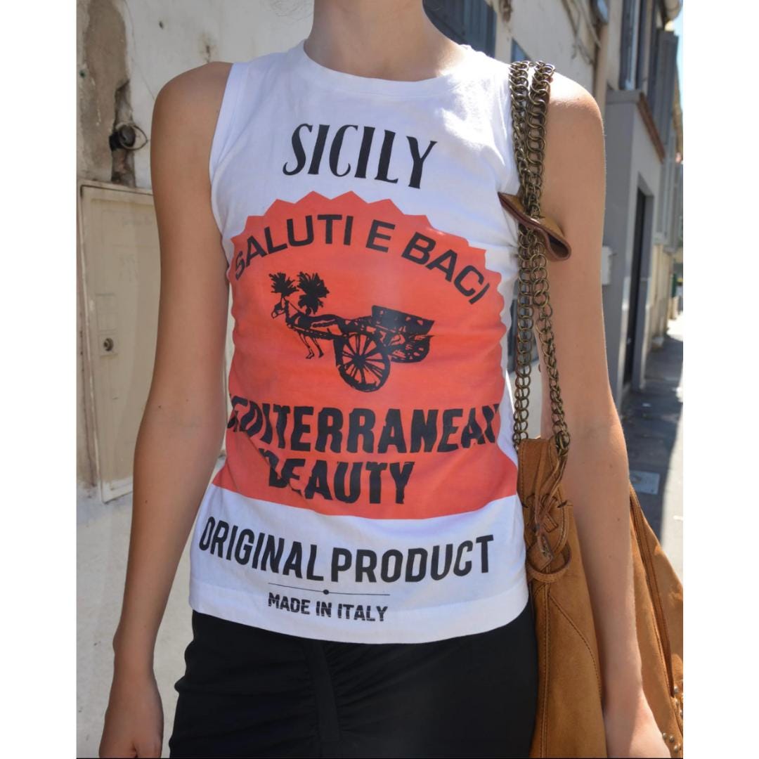 Tank Dolce Gabbana - Etsy