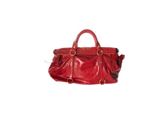 Miu Miu Cherry Red Vitello Bag