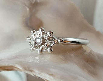 Made to order - Anello Merletto n.2 Argento 925