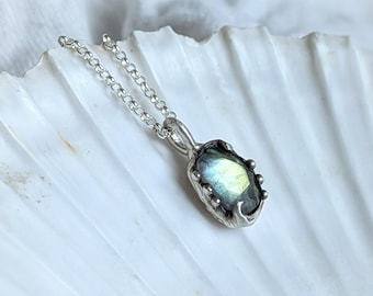 Lucia - Flussi del Mare - Labradorite e Argento 925