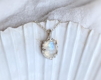 Lucia - Rainbow Moonstone e Argento 925