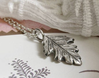 Hawthorne pendant. Hawthorne necklace in silver. - Ready to ship