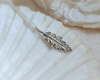 Quercia in Argento 925 anticata