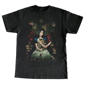 Koszulka Alice Madness Returns w kolorze czarnym