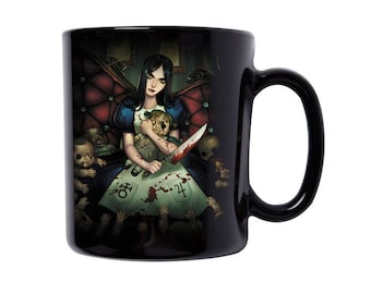 Caneca Alice Madness retorna American McGee