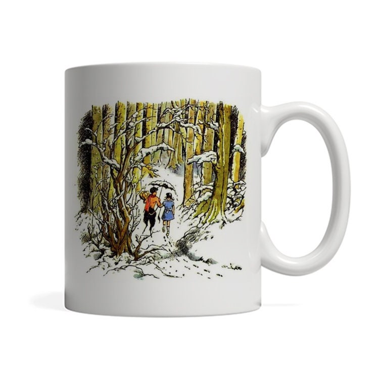 Caneca Nárnia, Lúcia e Sr. Tumnus Nárnia