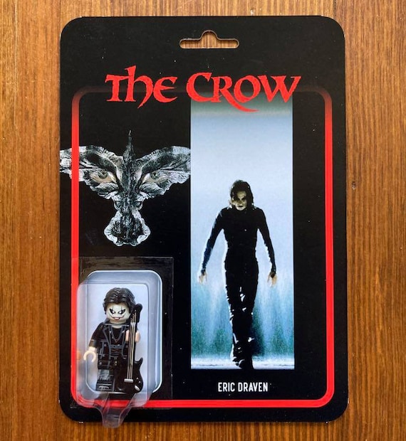 THE CROW Eric Draven Minifig With Custom Blister Card - Etsy
