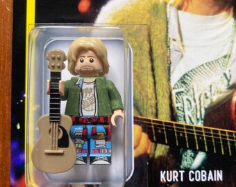 NIRVANA カート・コバーン ミニフィギュア（カスタムブリスターカード
