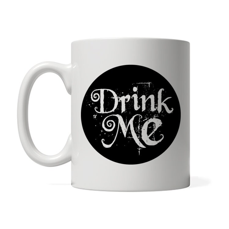 Alice in Wonderland Drink Me Mug - Etsy