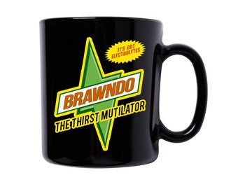 BRAWNDO Idiocracy Mug