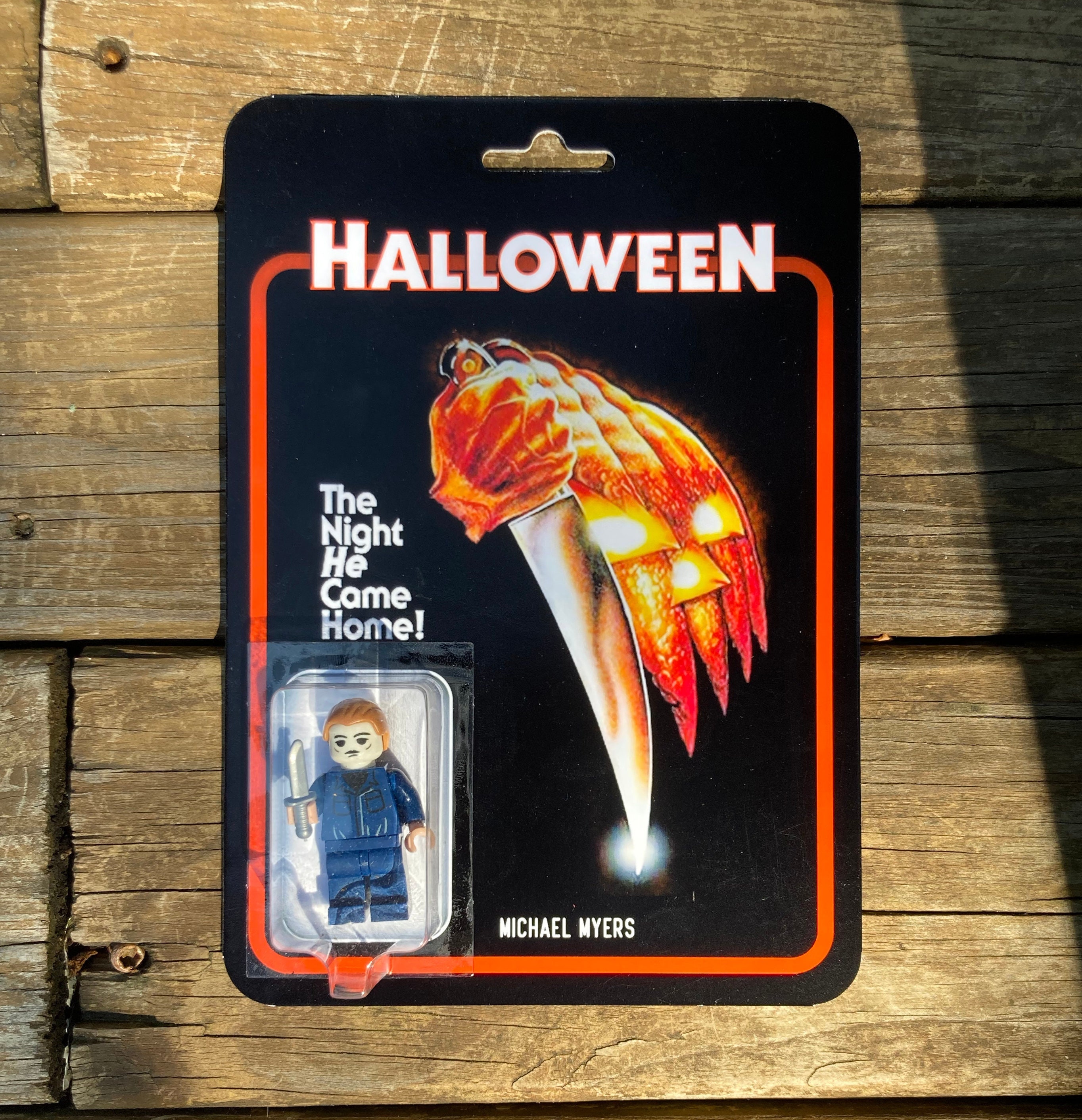 Lego michael myers deals minifigure
