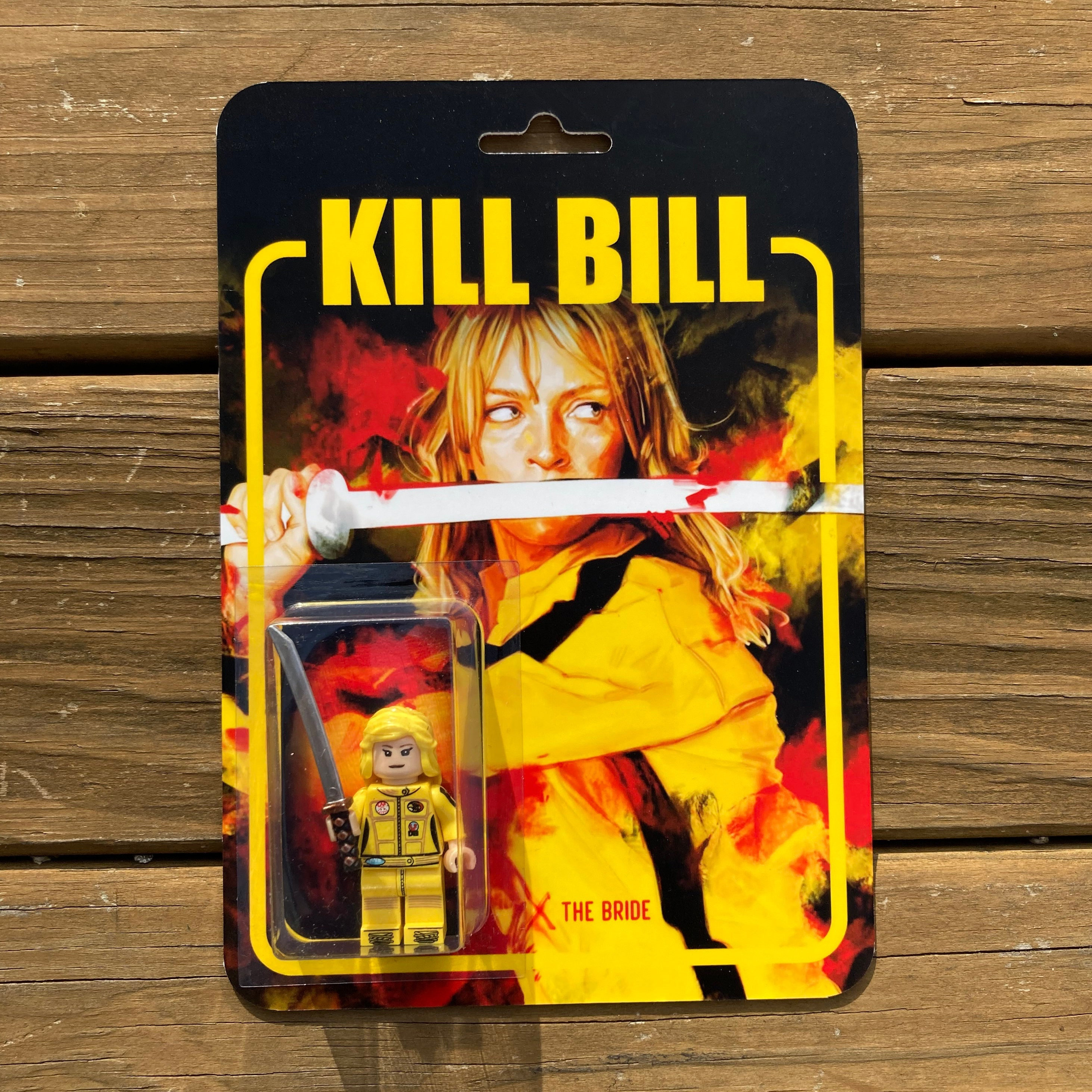 KILL BILL Minifig With Custom Blister Card Etsy UK