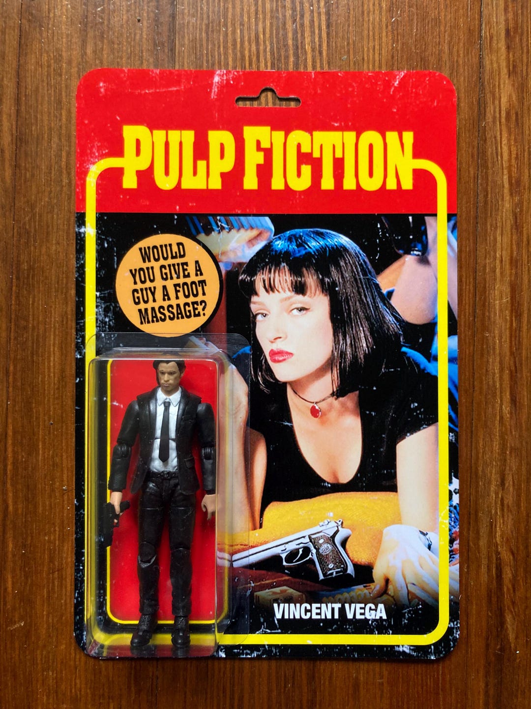 PULP FICTION Vincent Vega John Travolta High Detail Custom Action
