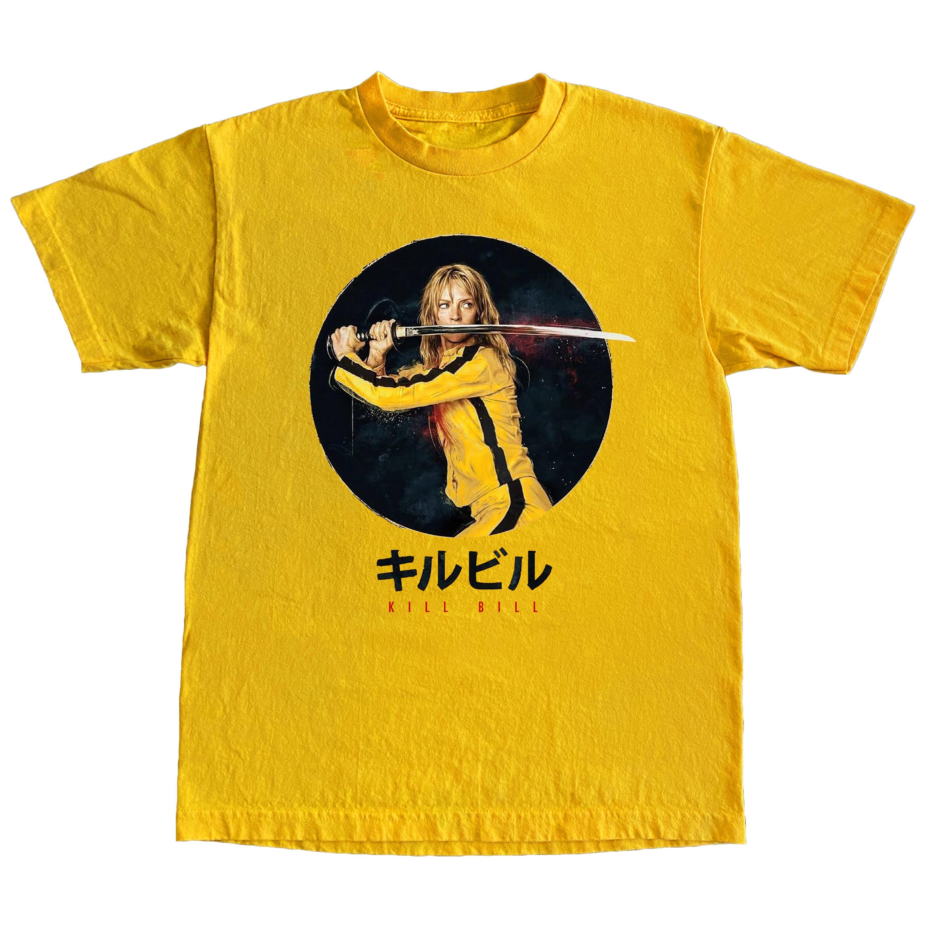 KILL BILL Yellow Shirt - Etsy