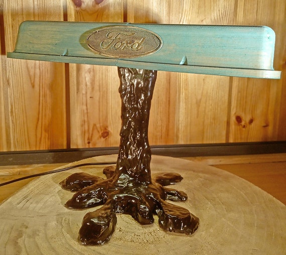 Vintage Valve Cover Lamp Auto Parts Lamp Oil Ford Chevy Etsy