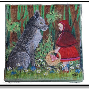 Miniature Little Red Riding Hood