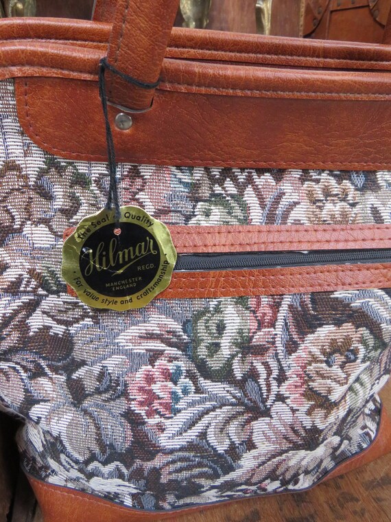 Tapestry Handbag, Carpet Bag, Hilmar Manchester, … - image 2