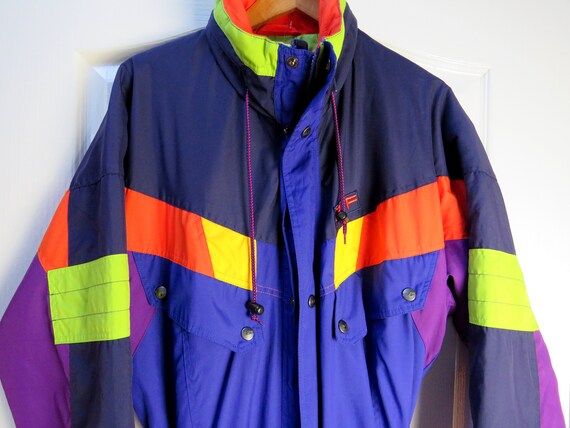 Vintage Ski Suit, Snowboard Suit, 1990s Ski Suit,