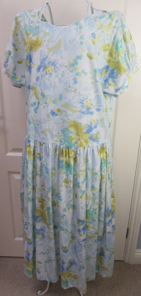 Vintage Laura Ashley Dress, Floral Dress, Vintage