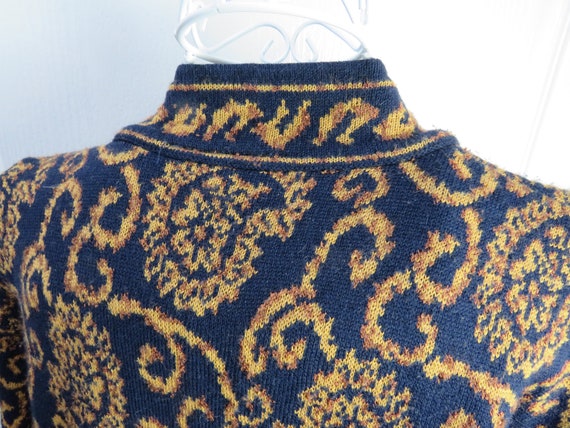 Tapestry Cardigan, Made In GB, Brocade Cardigan, … - image 4