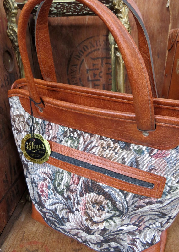 Tapestry Handbag, Carpet Bag, Hilmar Manchester, … - image 7