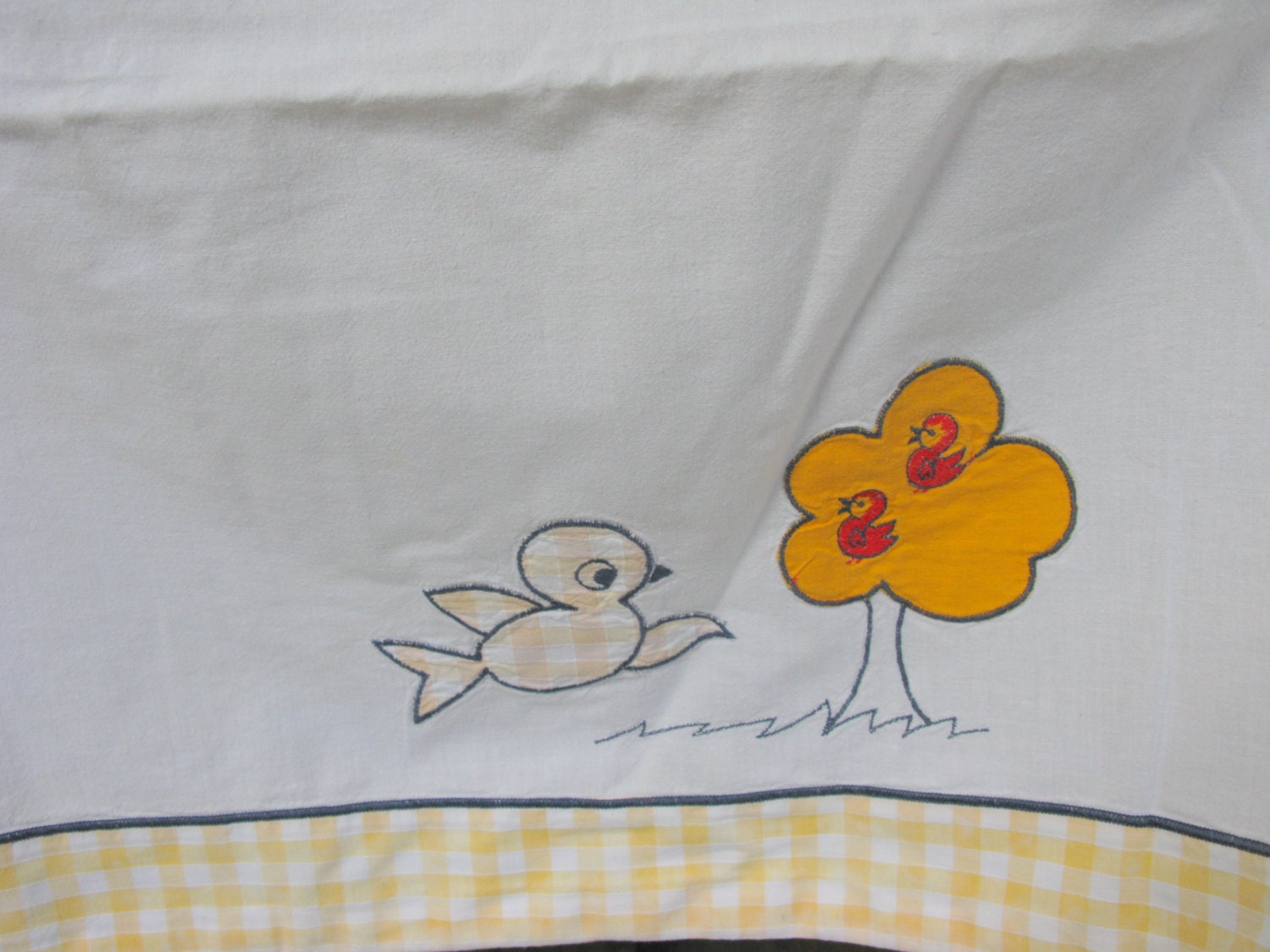 Childs Sheet Baby Cot Sheet Gingham Sheet Baby Sheet Etsy