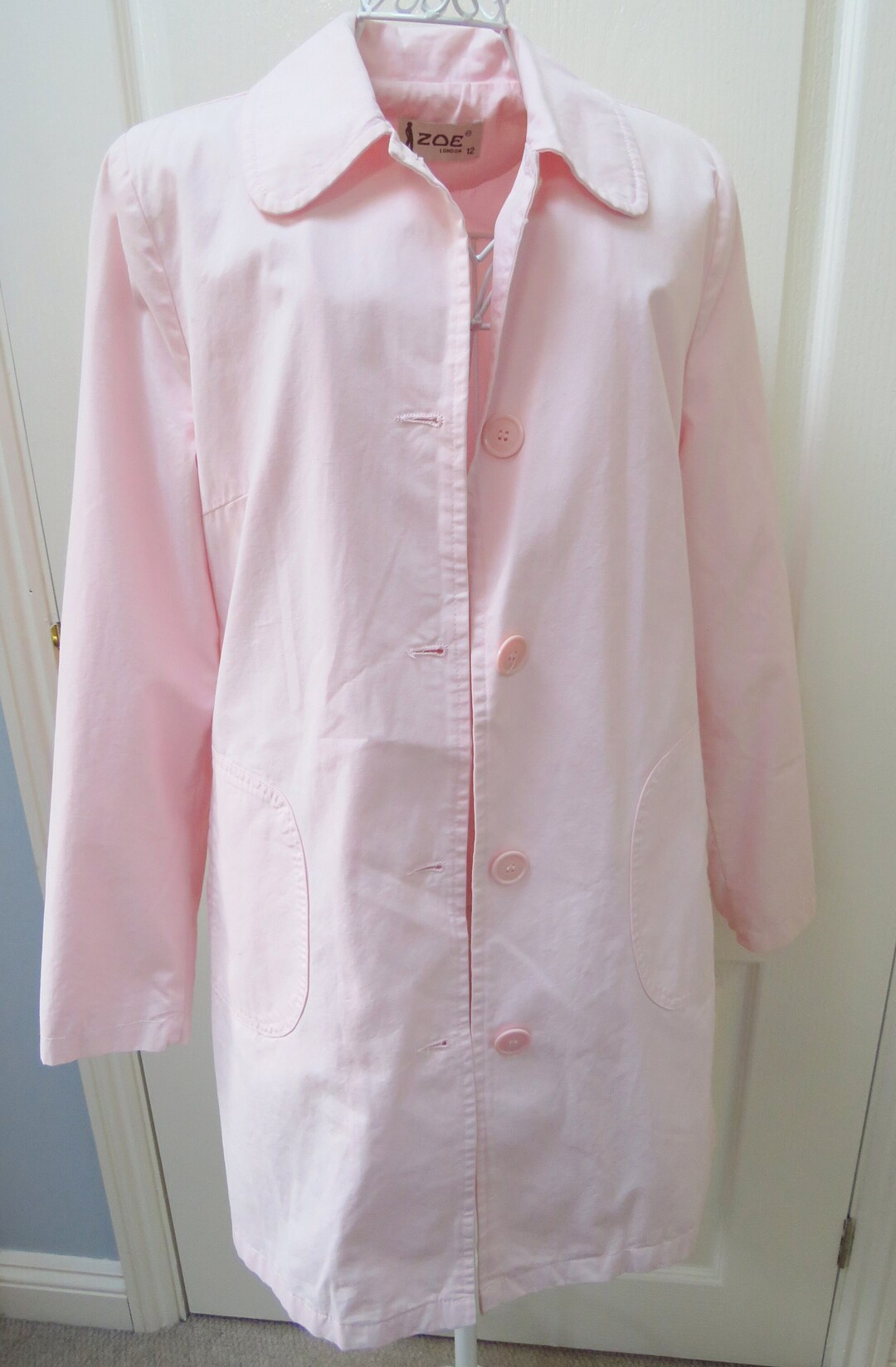 80’s Reversible Pink Duster Coat